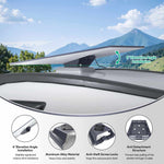Charger l'image dans la galerie, Starlink Standard Mobility Mount with 8° elevation angle installation for stable signal and reduced wind resistance, featuring durable aluminum alloy material, anti-theft screw locks, and anti-detachment structure to protect Starlink Mini/Gen 3 cable