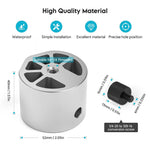 Charger l'image dans la galerie, High quality aluminum Starlink Mini Tripod Mount Adapter with precise hole position, waterproof design, and detailed size specifications