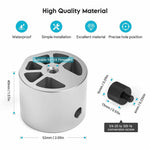 Charger l'image dans la galerie, High quality aluminum Starlink Mini Tripod Mount Adapter with precise hole position, waterproof design, and detailed size specifications