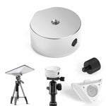 Charger l'image dans la galerie, Lightweight aluminum Starlink Mini Tripod Mount with adapter parts, compatible with outdoor satellite tripod installation.