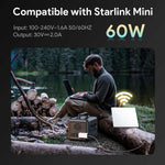 Charger l'image dans la galerie, Starlink Mini 60W power adapter OEM replacement charger