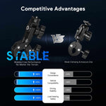 Charger l'image dans la galerie, Starlink Mini Pipe Mount Adapter – Aluminum Pole & Tripod Bracket