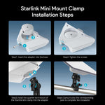 Charger l'image dans la galerie, Starlink Mini Pipe Mount Adapter – Aluminum Pole & Tripod Bracket