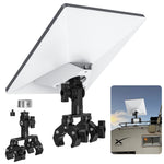 Load image into Gallery viewer, Adjustable Dual-Clamp Mount for Starlink Mini & Mini X | Aluminum Rail Mount with 270° Rotation for RV Ladder, Roof Rack & Tripod
