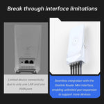 Charger l'image dans la galerie, Starlink Router Mini with Gigabit Mini Docking Station installed