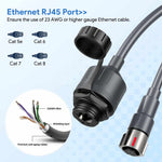 Charger l'image dans la galerie, Starlink Gen 3 Ethernet Adapter – Waterproof RJ45 Extension Cable
