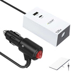 Load image into Gallery viewer, Starlink Mini Car Power Adapter ā 120W DC Converter with USB-C