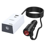 Charger l'image dans la galerie, Starlink Mini Car Power Adapter – 120W DC Converter with USB-C