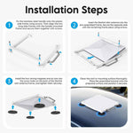 Charger l'image dans la galerie, Starlink Mini Magnetic Roof Mount – 264lbs Heavy Duty No-Drill Mount
