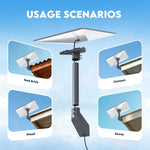 Charger l'image dans la galerie, Aluminum Wall Mount for Starlink | Heavy Duty Outdoor Bracket