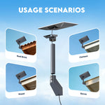 Load image into Gallery viewer, 360° Adjustable Aluminum Wall Mount | Heavy Duty Starlink Mount