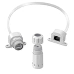 Charger l'image dans la galerie, CAT6 Ultra-Flat Window Cable for Starlink | 10Gbps Ethernet Pass-Through Cable with 100W PoE++, No-Drill Weatherproof Window Routing Kit