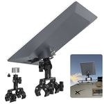 Charger l'image dans la galerie, Adjustable Dual-Clamp Mount for Starlink | Aluminum RV Bracket