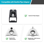 Charger l'image dans la galerie, Adjustable Dual-Clamp Mount for Starlink | Aluminum RV Bracket
