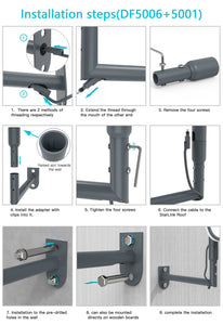 starlink long wall mount