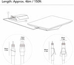 Load image into Gallery viewer, Starlink Flat High Performance Cables 2M 10M 23M 30M 46M Same Day Shipping