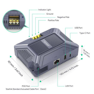 5-in-1 starlink poe injector