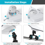 Load image into Gallery viewer, Adjustable Dual-Clamp Mount for Starlink Mini &amp; Mini X
