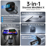 Load image into Gallery viewer, Starlink Mini Car Adapter – 60W 30V DC Power Converter