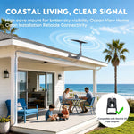 Charger l'image dans la galerie, Starlink V5 Wall Mount – Heavy-Duty Aluminum Outdoor Bracket