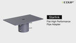 Load and play video in Gallery viewer, EDUP EP-SK0007 Starlink Pipe Adapter For Starlink Flat High Performance Same Day Shipping
