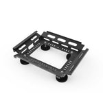 Load image into Gallery viewer, Starlink V5 Full-Frame Magnetic Mount in black metal with slotted protective frame and four round magnetic feet